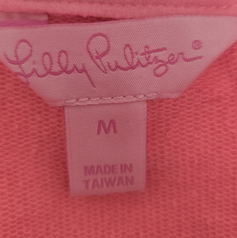 Lilly Pulitzer Half-Zip Pullover Sweatshirt - Picture 2 of 7